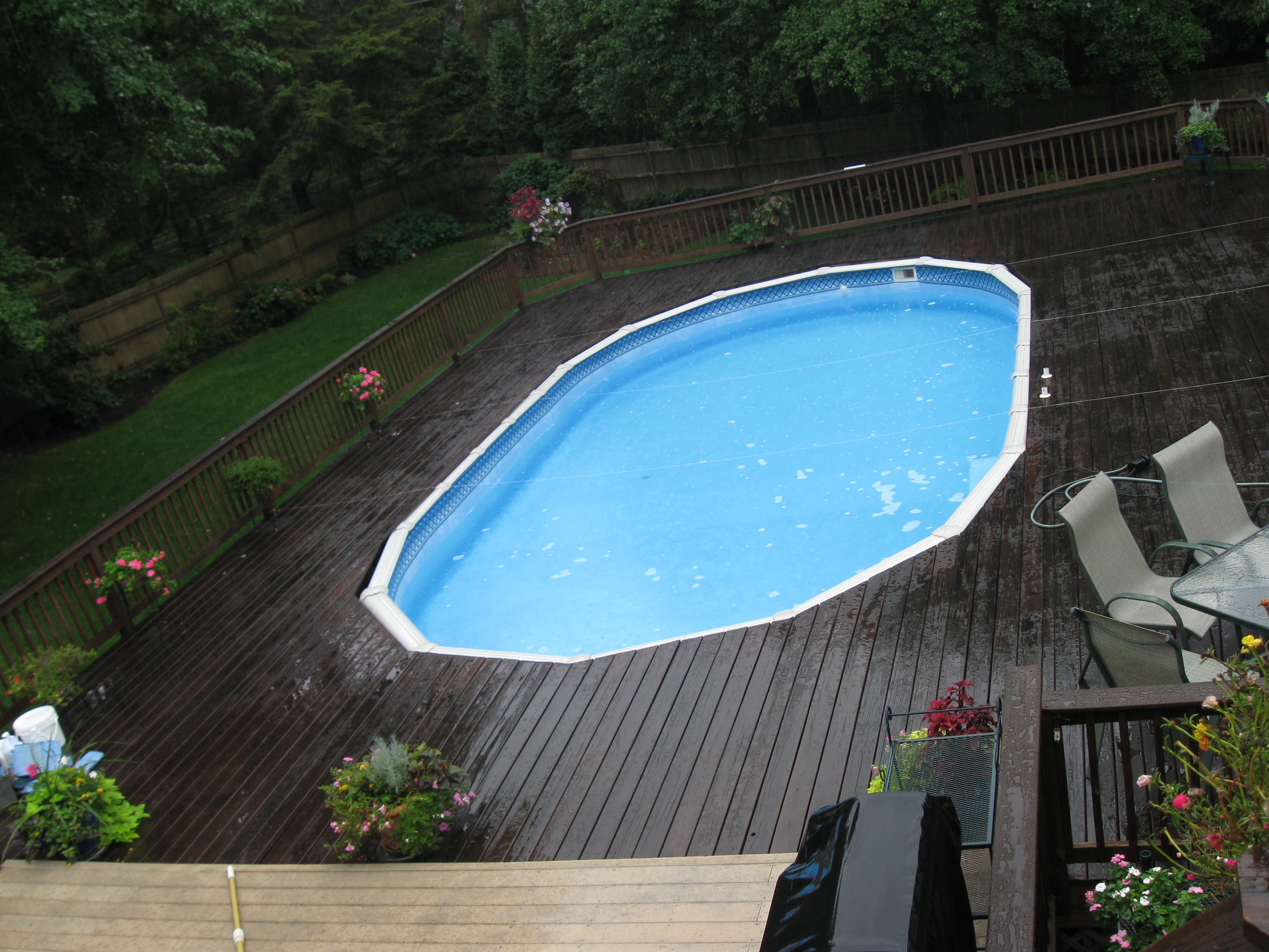 Aboveground Pool Build 1