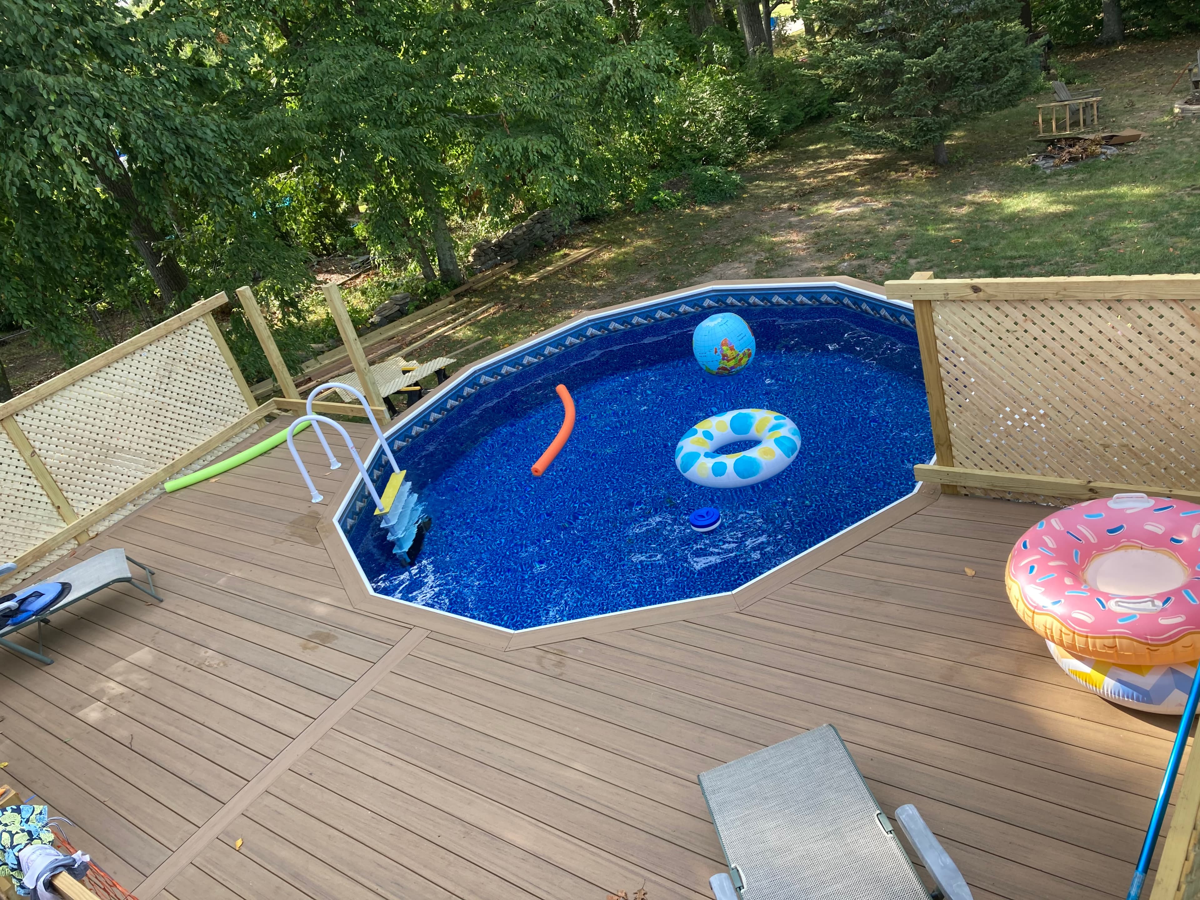 Aboveground Pool Build 6