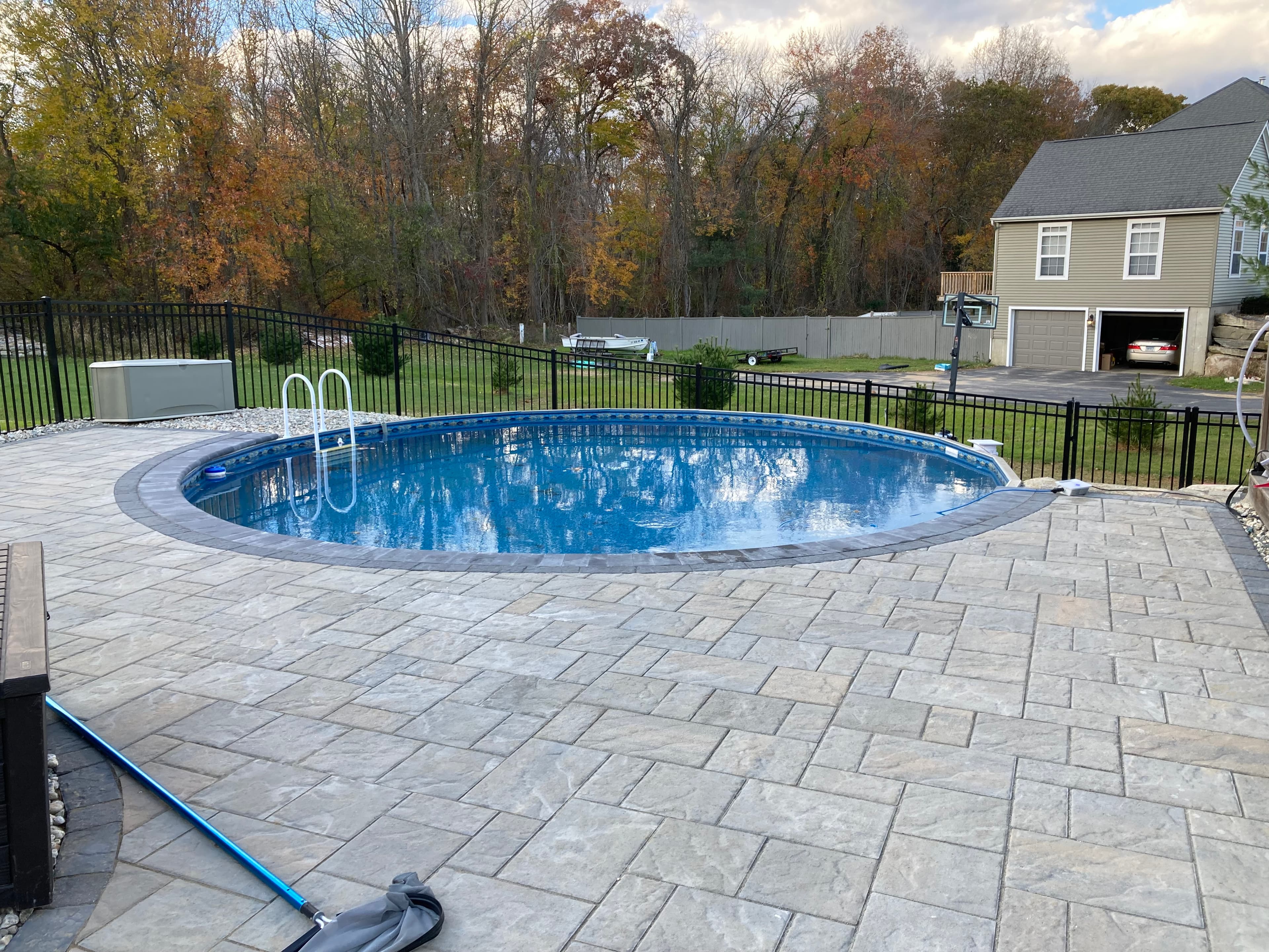 Aboveground Pool Build 7