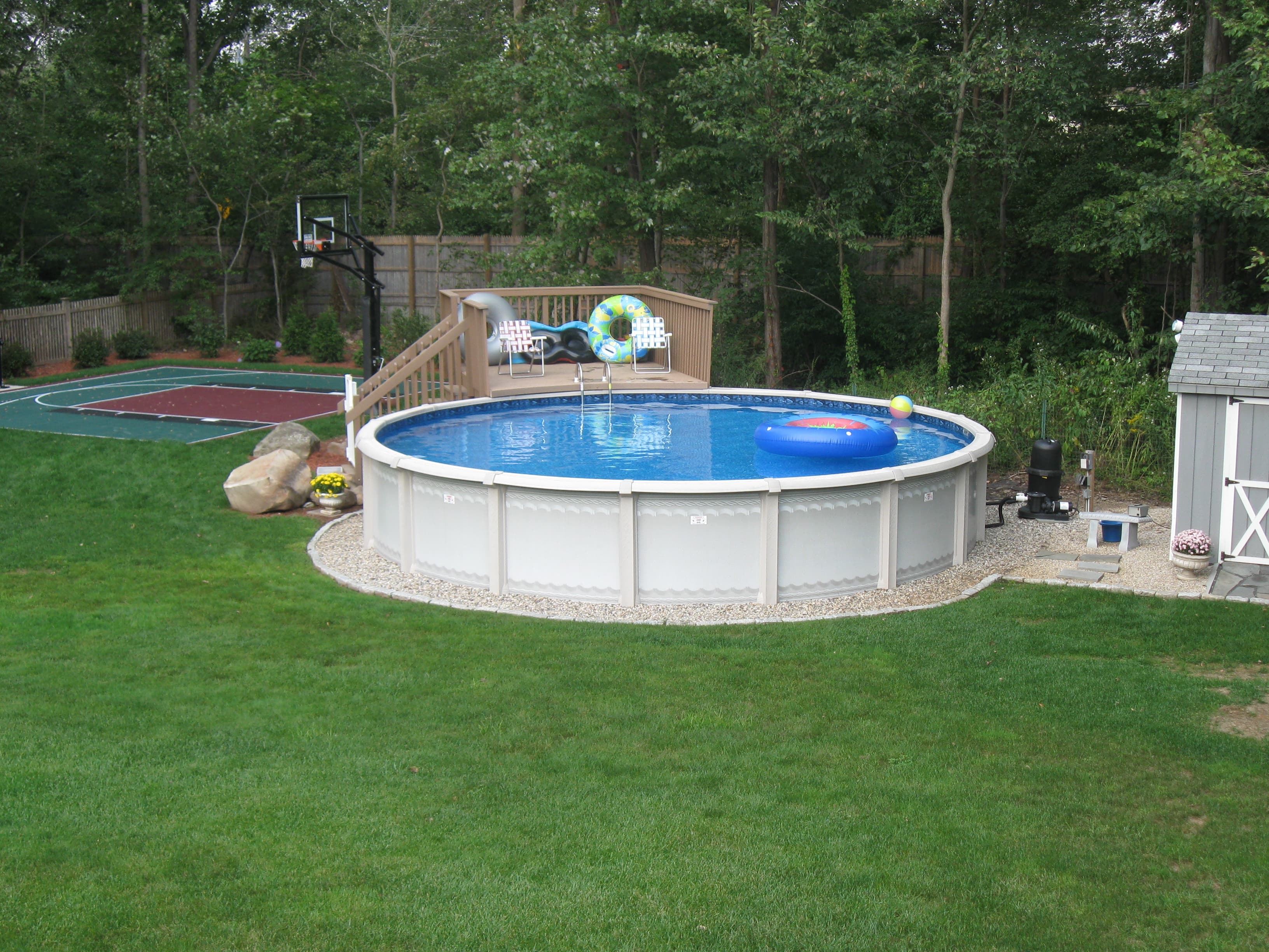 Aboveground Pool Build - Crav
